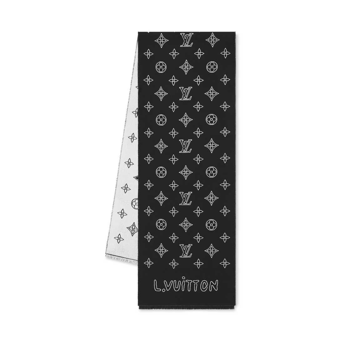 Monogram Blast Scarf S00 - Men - Accessories | LOUIS VUITTON ®